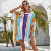 Color Striped Gown Sai Feel